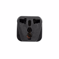 Uzlādes adapteris ASV/UK/CN-EUR melns