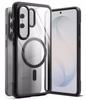 Ringke Fusion Bold Magnetic MagSafe Maciņš for Samsung Galaxy S26 Ultra - Clear melns