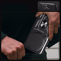 Tech-Protect CamShield Pro apvalks Xiaomi Redmi Note 14 Pro 5G / Poco X7 5G - Matēts melns