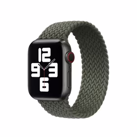 APPLE SIKSNIŅA APPLE WATCH 3J076ZM/A PĪTS SOLO SIKSNIŅA 44MM SIZE 10 INVERNESS ZAĻŠ ORIĢINĀLĀ PLOMBA