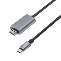 Tech-Protect UltraBoost USB-C / HDMI 4K 60Hz kabelis 2m - melns