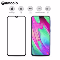 Mocolo 3D 9H Full līme - Full screen protector Samsung Galaxy A40 (melns)