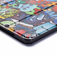Korpuss Reach Smart Leather Samsung X110/X115 Tab A9 8.7/X130/X135 Tab A11 8.7 grafiti