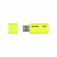 GOODRAM UME2 USB atmiņa - 8GB USB 2.0 DZELTENA