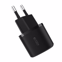 Tech-Protect C20W mini lādētājs USB-C PD 20W / USB-A QC 3.0 - melns