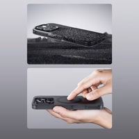 Benks Magnētiskais Lucid Armor viedtālruņa apvalks (0063) Iphone 16 pelēks