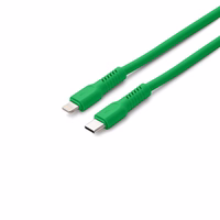 COLORUM kabelis USB-C - Lightning 1,8m 2,4A CK12-CL-04 xGreen
