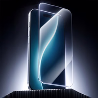 Benks Rūdītais stikls Ultra Shield Privacy (FF67) Iphone 17/16 Pro melns