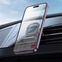 HOCO magnētiskais automašīnas turētājs ventilācijas atverei H72 melns metālisks pelēks