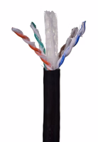 Alantec KIU6OUTZ305 networking cable 305 m Cat6 U/UTP (UTP) melns