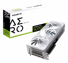 Gigabyte RTX 5070 Ti Aero OC videokarte 16GB GDDR7 256bit PCIe 5.0 1xHDMI 3xDP