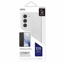 Uniq Combat viedtālruņa apvalks Samsung Galaxy S23+ - melns