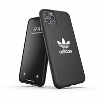 Adidas OR veidots apvalks Basic iPhone 11 Pro Max - melna un balta