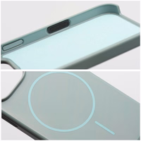 Spīdīgs viedtālruņa apvalks (m) saderīgs ar MagSafe IPHONE 17 PRO MAX - zaļš