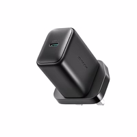 Joyroom JR-TCF23 25W sienas lādētājs ar 1 m USB-C kabeli - melns