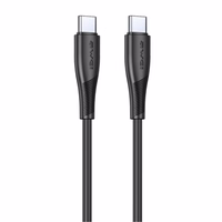 USB kabelis Awei CL-182C USB-C uz USB-C 1.0m melns