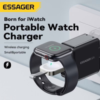 Bezvadu Lādētājs Essager "Bay Portable C" Balts (Apple Watch)
