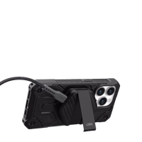 UAG bezvadu lādētājs 15W ar statīvu, saderīgs ar MagSafe - melns oglekļa