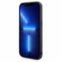 Guess Disco Metal Script viedtālruņa apvalks iPhone 13 Pro / 13 - melns