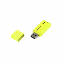 GOODRAM UME2 USB atmiņa - 8GB USB 2.0 DZELTENA