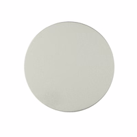 Metāla plāksīte magnētisko turētāju - apaļa 40 mm sudraba krāsā