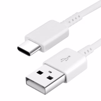 Samsung EP-DR140AWE USB-A - USB-C 0.8m kabelis (lielapjoma – aizstājējiepakojums) – balts