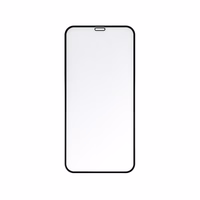 Aizsargstikls - 5D pilnīgi līmējams stikls - paredzēts iPhone 15 Pro Max (MATĒTS) melns