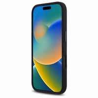 BMW M Silikona Drukātais Gredzens Magnētiskais viedtālruņa apvalks iPhone 16 - melns