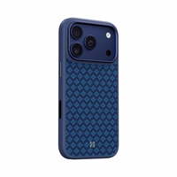 Benks Magnetic Armor Pro Armor Grid Kevlar Case Metal Frame 600D (YB69) priekš Iphone 17 Pro blue