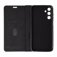 Wonder Frame Viedtālruņa apvalks Samsung Galaxy M15 5G melns