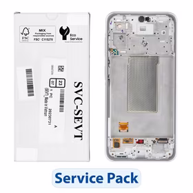 ServicePack LCD displejs SAMSUNG A36 5G A366B violets GH82-36841D