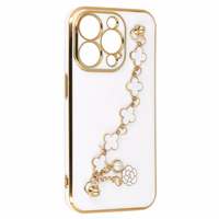 Viedtālruņa apvalks Iphone 15 Pro dizains 3 balts