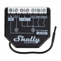 Shelly Qubino Wave2PM Controller, 2-channel, Z-Wave (Power measurement)