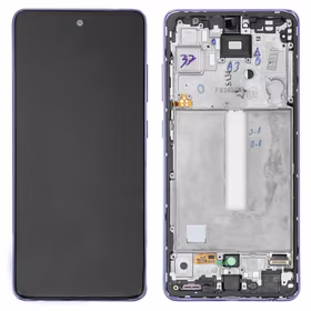 LCD screen Samsung A525/A526 A52 4G/5G 2021 ar touch screen ar frame Awesome Violets original (service pack)