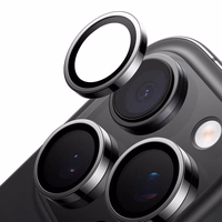 Lensguard kameras stikls iPhone 16 ProMax (melns)