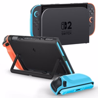 Spigen Nano Pop apvalks Nintendo Switch 2 konsolei - melns