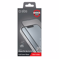 SBS Full Cover Tempered Glass iPhone 13/13 Pro/14/16e/17e