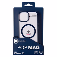 Cellularline Pop Mag - iPhone 15 MagSafe maciņš (zils)
