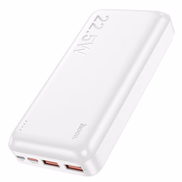 Portatīvais lādētājs (m) Hoco 20000 mAh QC PD 3A 22,5W J101A balts
