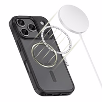 Tech-Protect MagMat Magnētiskais viedtālruņa apvalks iPhone 17 Pro Max - Matēts melns