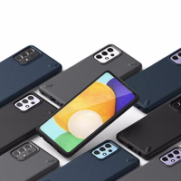 Ringke Onyx izturīgs TPU viedtālruņa apvalks Samsung Galaxy A72 4G pelēks (OXSG0038)