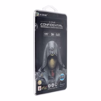 Aizsargstikls pilna pārklājuma ārkārtīgi stiprs privatuma aizsargs tempered stikls 9H - paredzēts iPhone 15 Pro (ar pilnu līmējumu)