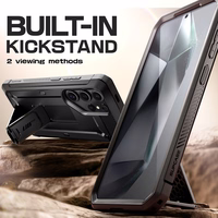 Supcase Unicorn Beetle Pro viedtālruņa apvalks Samsung Galaxy S25 Ultra - melns