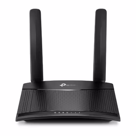 TP-LINK TL-MR100 LTE wireless router Single-band (2.4 GHz) melns