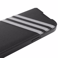 Adidas OR Viedtālruņa apvalks Booklet PU iPhone 14 Pro melns/balts 50196