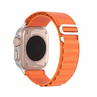 DUX DUCIS siksniņa GS neilona Apple Watch 42 / 44 / 45 / 49 mm oranža