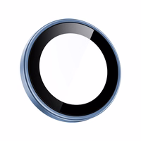 Benks rūdīts stikls Glass Warrior Lens Protector kamerai iPhone 17 Air (1 lēca) gaiši zils