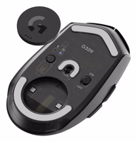 Logitech G 910-007199 mouse Gaming Right-hand RF Wireless + Bluetooth Optical 2560 DPI