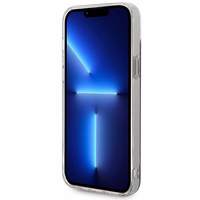 Komplekts Guess GUBPP14SH4EACSK apvalks + lādētājs iPhone 14 6.1" melns/ciets apvalks 4G Druka Magnētiskais