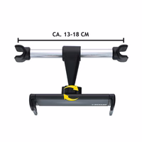 Dunlop - Car headrest turētājs smartphone / tablet 12-21 cm